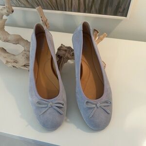 BORN Suede Ballet Flats Sz 9